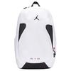 24L Simple Large Capacity Polyester Backpack Medium Unisex Backpack White JD2613026AD-003