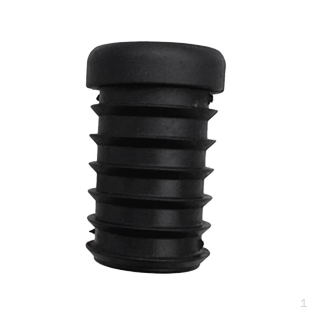 Heavy Duty 4.5cm Mast Top Intake Pen Plug Male, Black Stoppers Windsurf Stop,Mast Stop