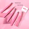 Stainless Steel Slant Tip Eyebrow Tweezers - Makeup Tool for Eyebrow Repair
