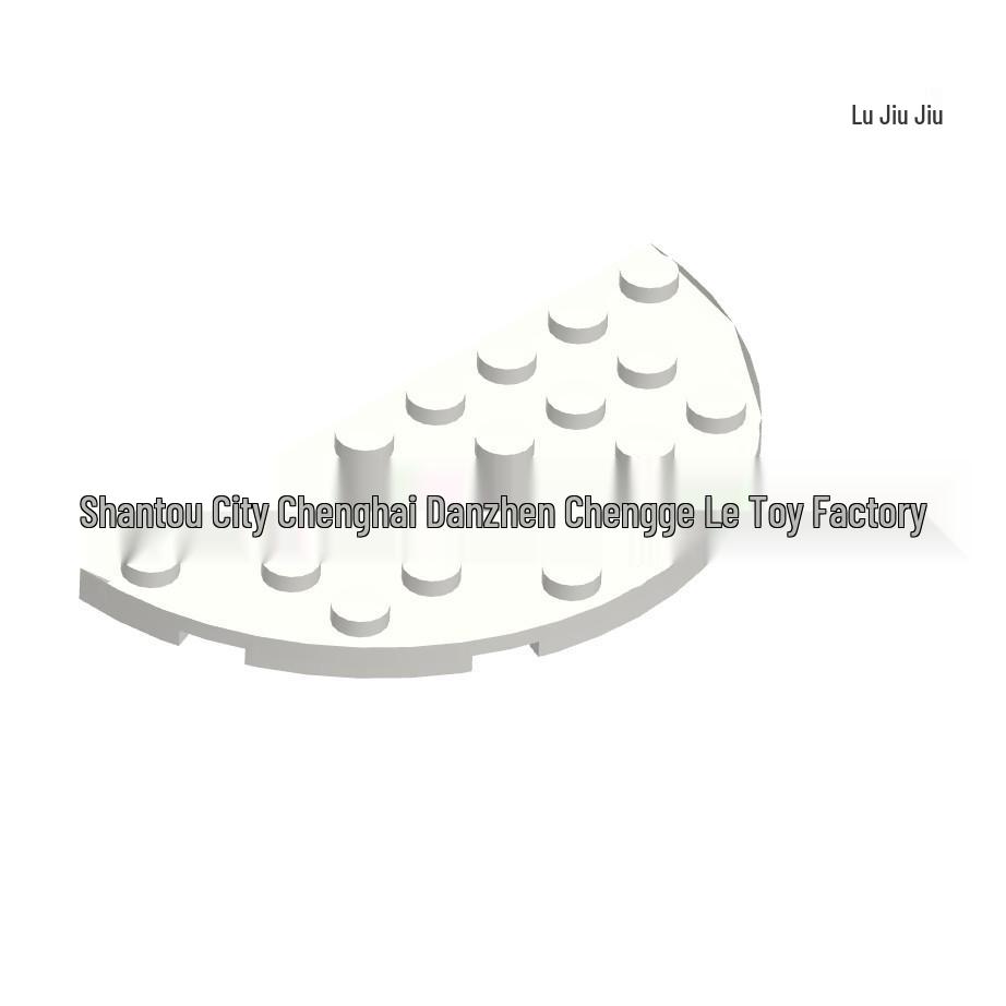50G Minimum Order: Cross-Border MOC Compatible 22888 Building Blocks, Small Particles 4x8 Half-Round Low Plate Assembly
