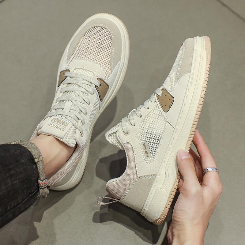 

2024 зима новые мужские туфли модные износостойкие кеды колледж универсальные повседневные нескользящие на толстой подошве высокоценные мужские кеды 39 абрикосовый