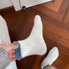 Women's Fuzzy Fluffy Slipper Socks Winter Thermal Soft Plush Floor Socks Cozy Thick Warm Home Sleeping Socks