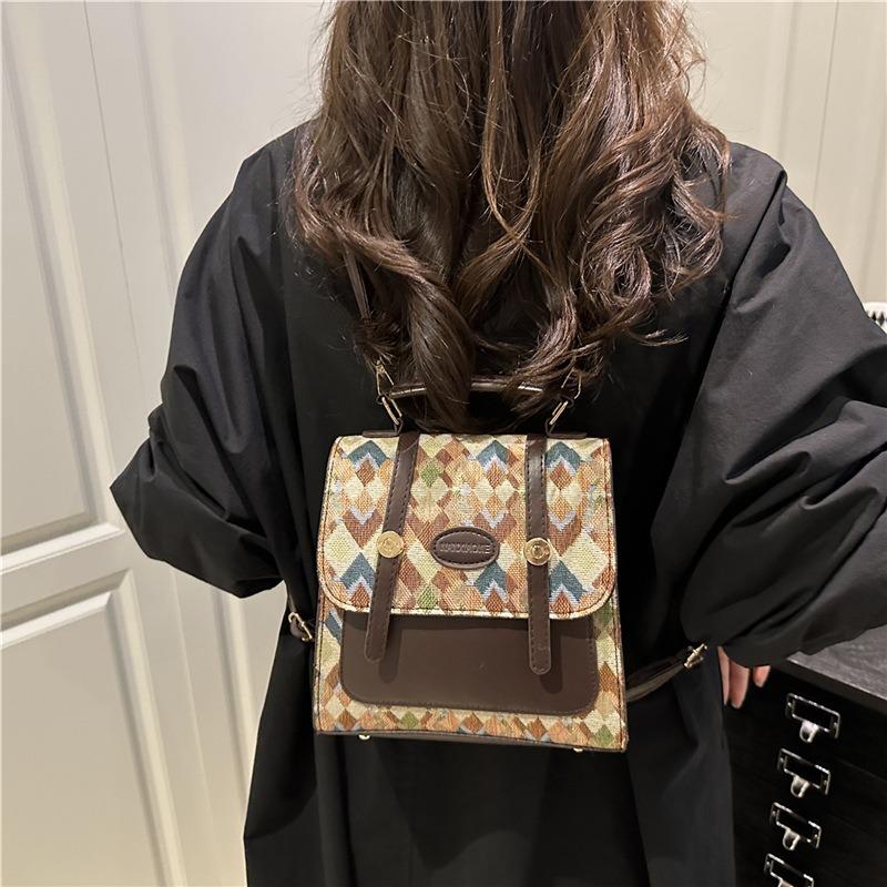 Premium sense niche backpack bag women's new messenger bag women's versatile fashion shoulder handbag