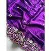 Wedding Special Soft Taby Silk Saree – Embroidery Cutwork Elegance