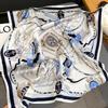 1116 new spring and summer sailing 71X71 silk square scarf Korean version fashion mulberry silk scarf gift scarf scarf