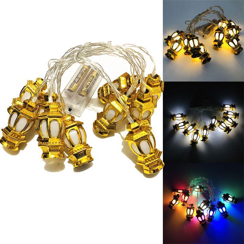 Elegant Lantern Shape Led Fairy String Light For Islam Muslim Home Decor