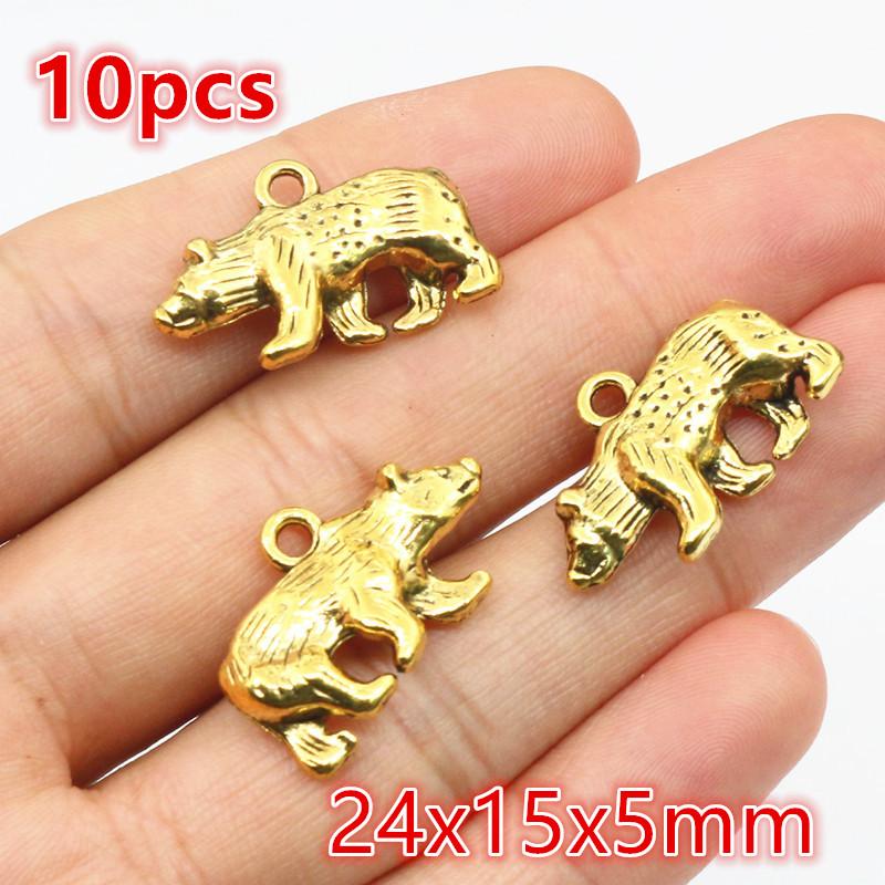 2-30pcs Animal Pendant Cute Charms Cat Dog Leopard Deer Elephant DIY Jewelry Making Accessories Findings for Necklace Keychains