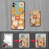 Full wrap Cartoon Phone Case For Nothing Phone1 Anti-knock Graffiti Back Cover Card bag Silicone TPU Cute protective