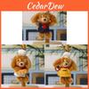 Cartoon Chef Puppy Plush Toy With Soft Polyester Filling For Gift And Decor