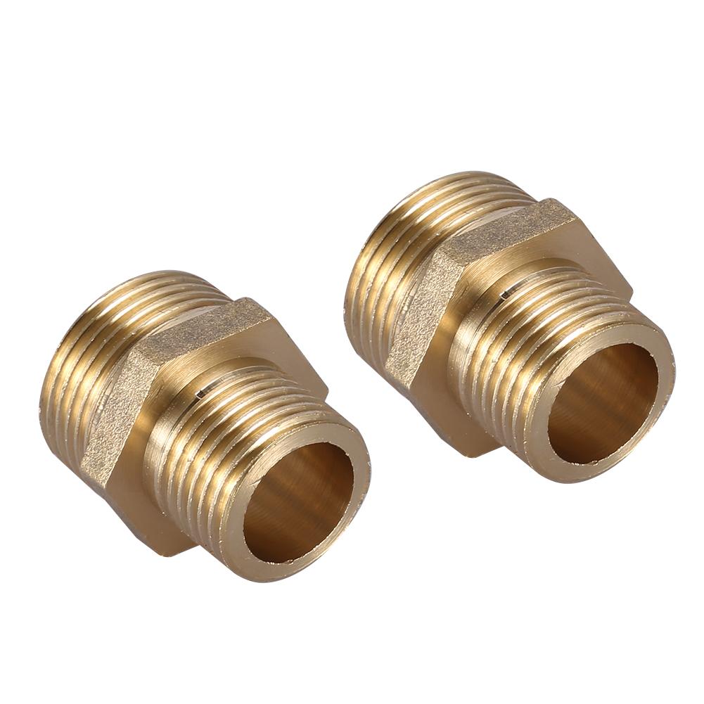 Brass Fitting Hex Nipple Reducing Male Pipe 3 4  To 1 2  Water Tube Fittings (Intensification)
