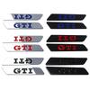for Volkswagen VW GTI MK5 Passat Polo Golf 3 Jetta Tiguan Beetle Touran Metal Car Side Emblem Fender Badge Bumper Strip Stickers gr2