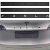 For Logo Emblem Letters Car Trunk Badge Rear Letter Label Electroplated For MODEL 3 MODEL S X Modified Accessories