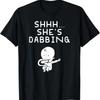 Cute Expecting Mother Shhh Shes Dabbing Baby T Shirt