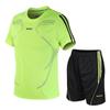 Men's Quick-Dry Short Sleeve Tracksuit: Lightweight, Breathable T-shirt & Shorts Set for Fitness and Casual Wear