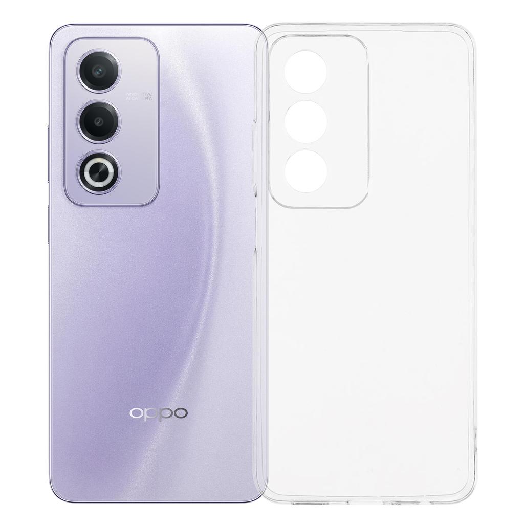 For Oppo A80 5G/A3 Pro (India) 5G Back Cover Ultra Thin Flexible TPU Clear Phone Case