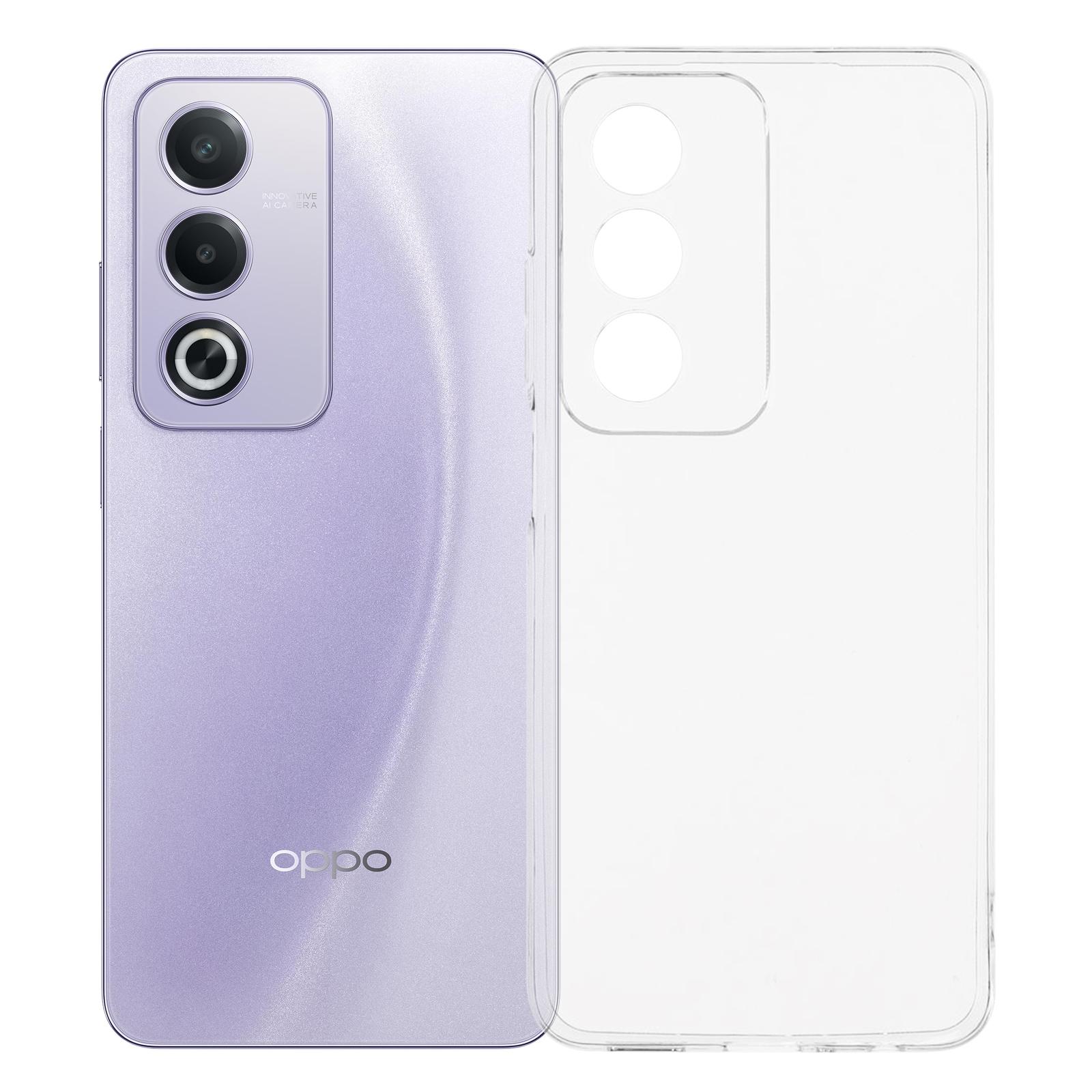 

Для Oppo A80 5G/A3 Pro (Індія) 5G Задня кришка Ультратонка Гнучка TPU Прозорий Чохол для телефону A