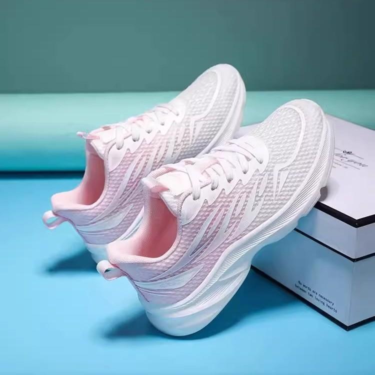 2025 New Sports Shoes Women's Summer Shoes Thin Mesh Breathable Women's Shoes Lightweight Soft-soled Cushioning Running Shoes
