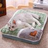 Four Seasons Dog Mat Thickened Warm Pet Nest Big Dog Sleeping Mat Removable and Washable Kennel Pet Supplies