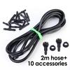 DIY All In One Car Wiper Washer Hose Set Wipers Spray Hose Fitting Car Windshield Washers Nozzle Washers Connection Hoses