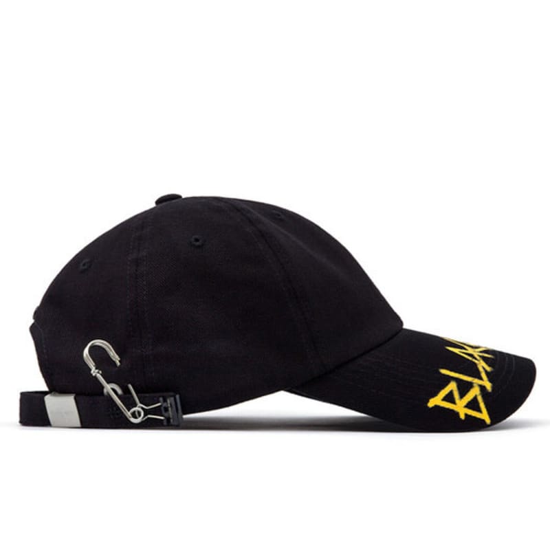 BLACKBLOND BBD Plate Signature Logo Cap (Black)