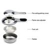 Stainless Steel Camping Alcohol Stoves Portable Picnic BBQ Furnace Cheese Hotpot Alcohol Stoves