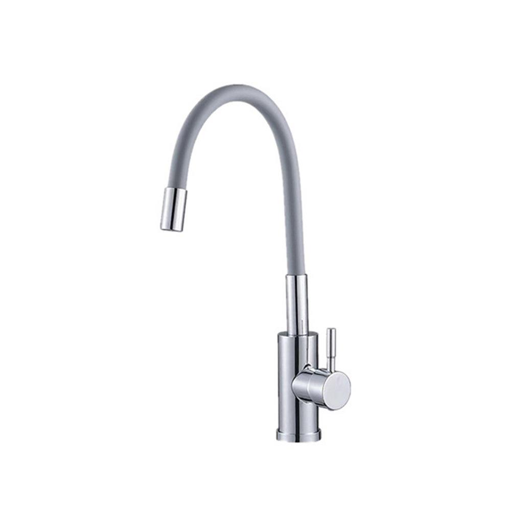 

Stainless Steel Kitchen Faucet Flexible Hose Sink Tap Deck Mounted Faucet Kitchen Sink Style 3