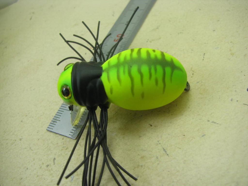 [USED] Jackall Hamakuru Spider Chart Topwater Jointed Bug Lure Rare Japan