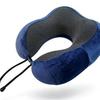 Slow Rebound Memory Foam U-Shape Neck Pillow for Travel