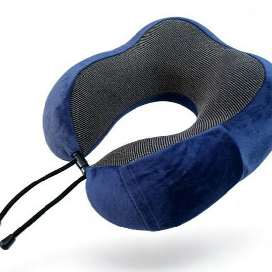 Slow Rebound Memory Foam U-Shape Neck Pillow for Travel