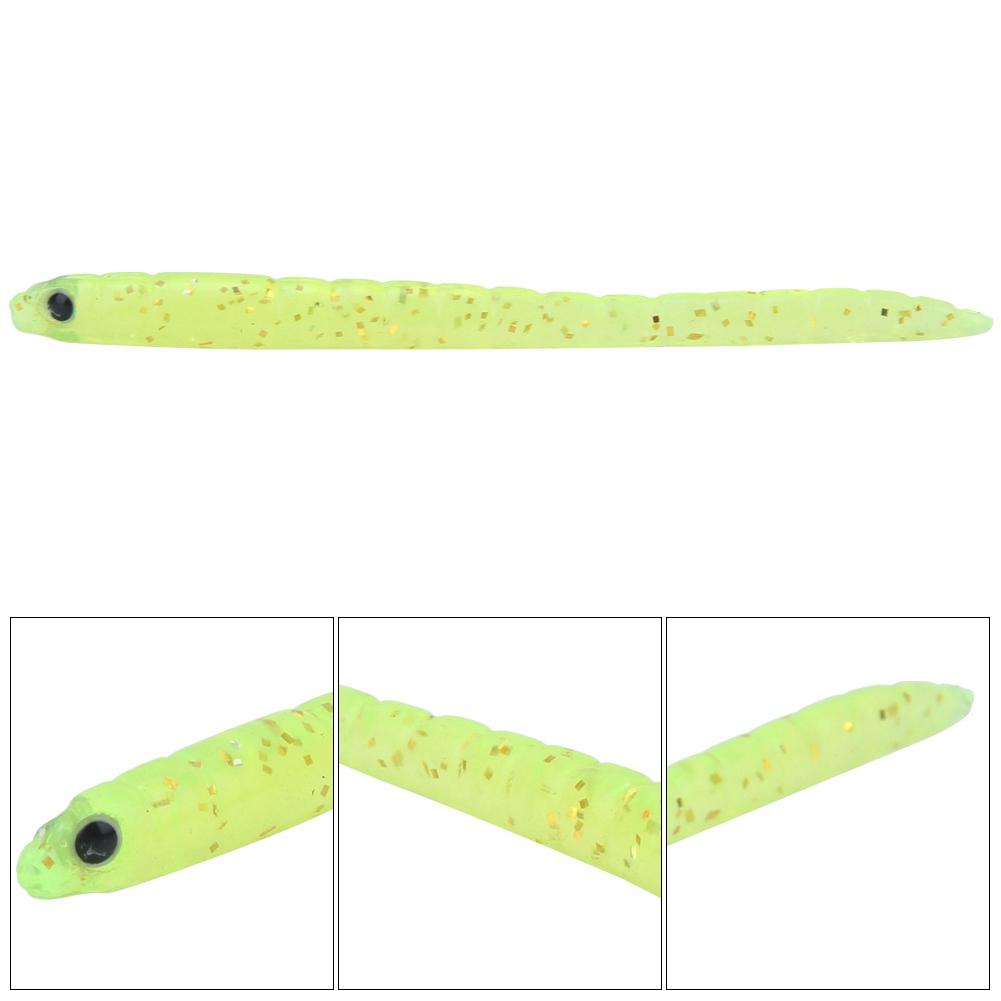 10 pcs Silicone Artificial Worm Earthworm Soft Fishing Lures Bait Fish Tackle Accessories Kit