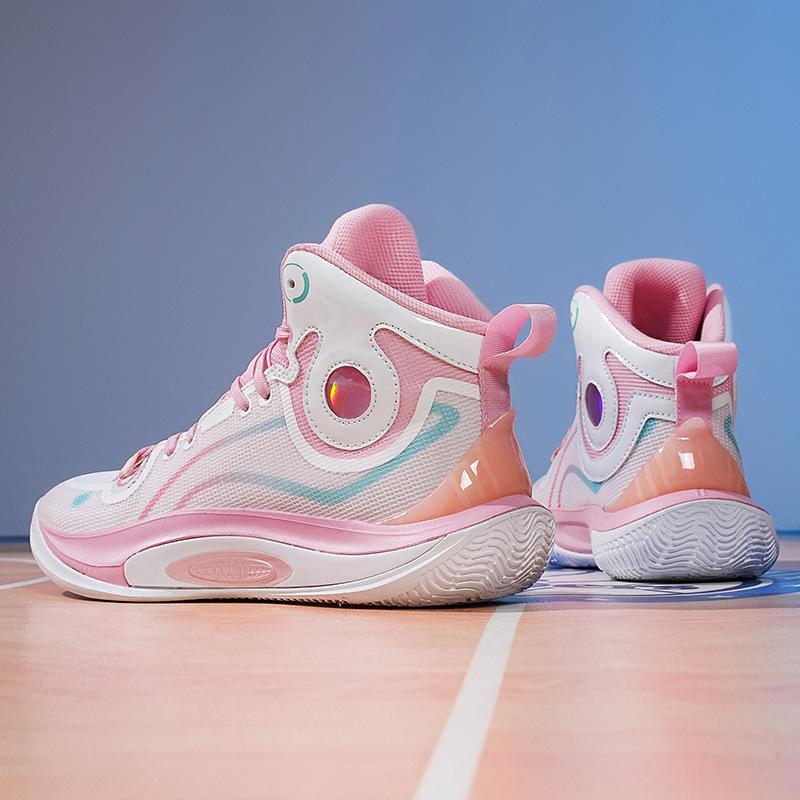 Basketball shoes high-top actual combat friction has sound sonic 13 high-top student sneakers 8-15 years old male and female students