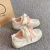 Fashion Womens Shoes Fashionable Versatile Platform Casual Board Shoes 2025 Summer New Mesh Breathable Casual Sneakers Zapatos De Mujer