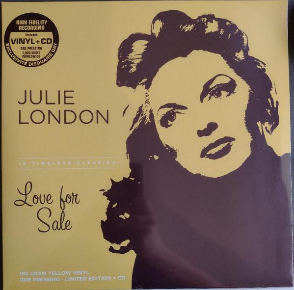 LP Record JULIE LONDON - Love For Sale 783542 Rat Pack Record 2023 Europe Jazz
