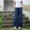 Cotton and Linen Lantern Pants Artistic Loose and Versatile Casual Long Pants Practicing Tai Chi Pants Women’s Trousers