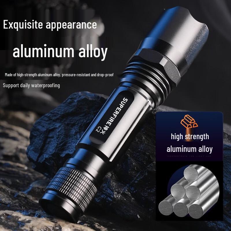 Supfire C2 Rechargeable LED Flashlight