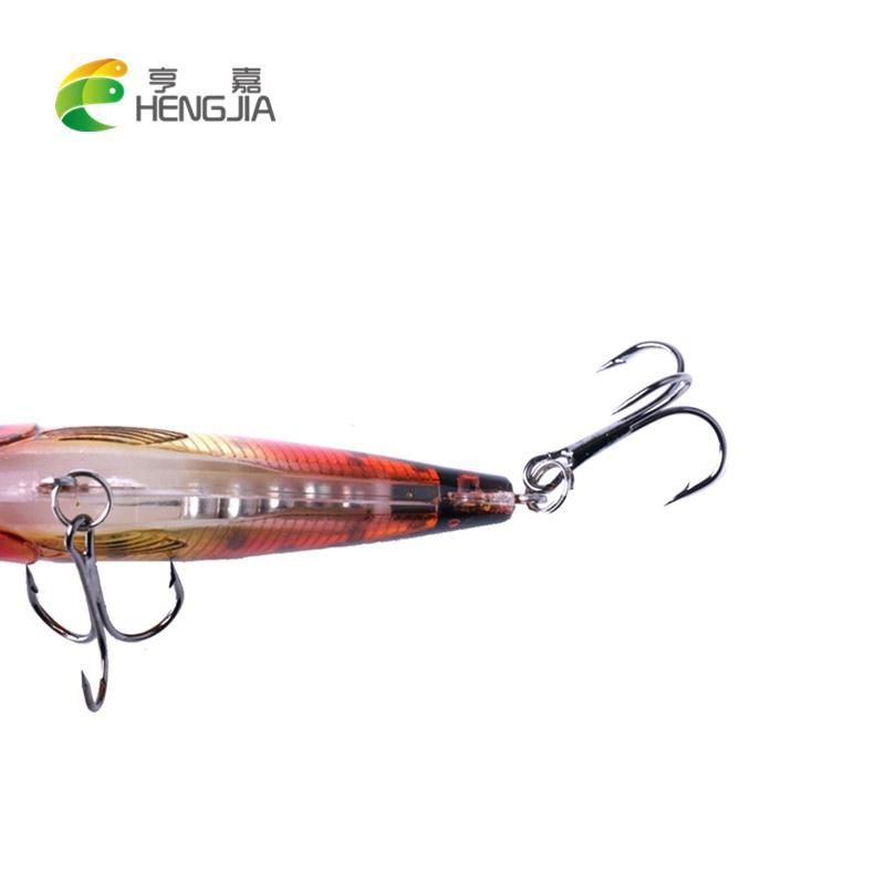 HENGJIA 3.3''/8.5cm Crankbait Sladkovodní Nástrahy na Štiku Pstruha Nářadí 3ks Hloubka 1-2m