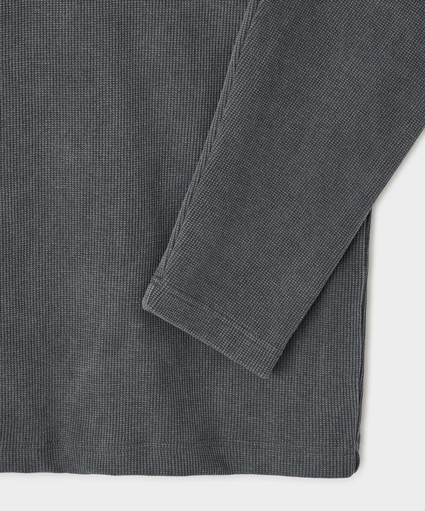 Bellie Hooded Long Sleeve T-Shirt - Gray