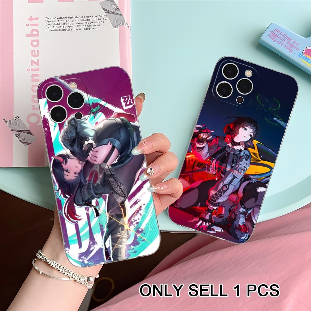 ZZZ Jane Doe Phone Case for iPhone 17 16 15 14 13 12 11 X XR XS Air Pro Max Plus Mini Soft TPU Clear Cover