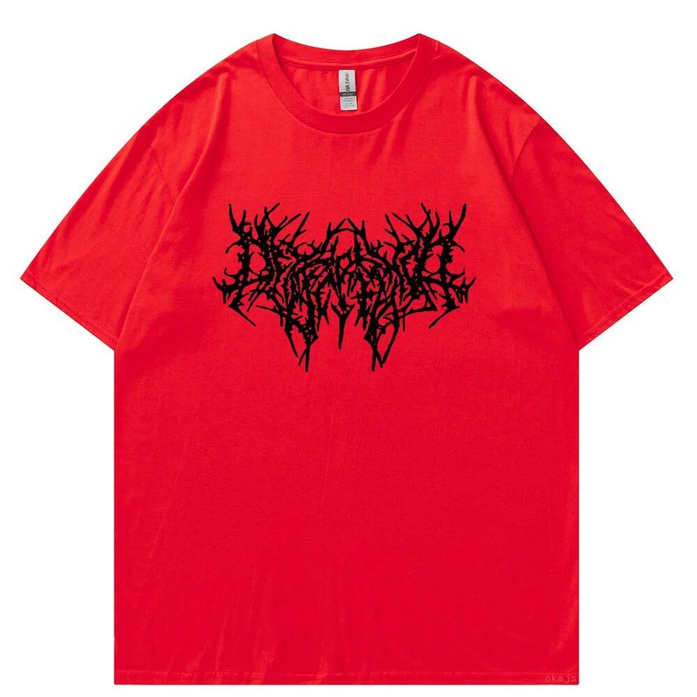 Готическая темная футболка унисекс WoUnisex Футболка большого размера Панк черная одежда — фото 21