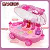 Kinderen Nieuwe Trolley Cosmetische Prinses Make-up Doos Koffer Lippenstift Speelgoed Doe-alsof Baby Cosmetica Set Kinderen Meisjes
