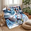 Erling Haaland Soft Flannel Fleece Blanket Lightweight Cozy Warm Throw Blanket For Sofa Bed Home Decor