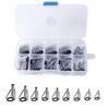 LNJLQW 54 Pieces Top Guide Kit Fishing Rod Guide Eye