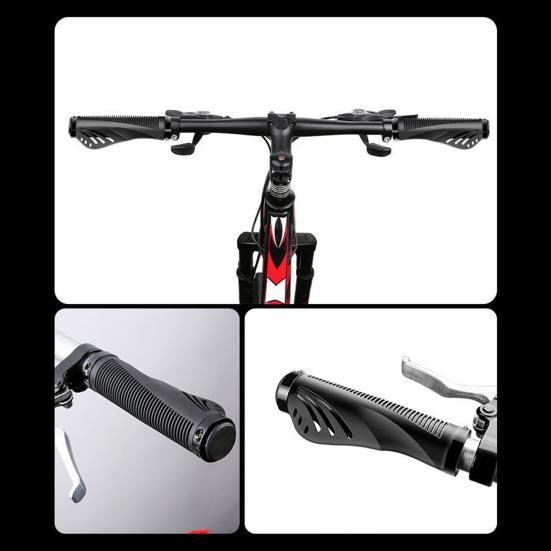 1 Satz Fahrradlenkergriffende Ergonomisch Rutschfest Universal MTB Rennrad Mountainbike Lenkergriffabdeckung Ersatz Fahrradzubehör