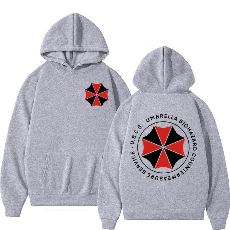 Umbrella Corporation Logo Grafik Kapuzenpullover Hit Resident Evil Pullover Sweatshirt Herrenbekleidung Mode Vintage Cooler Hoodie Unisex