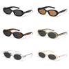 New Fashion Summer Sunscreen Sunglasses Sun Glasses Women Oval Sunglasses Retro Style Glasses Outdoor Leisure Decorative Glasses