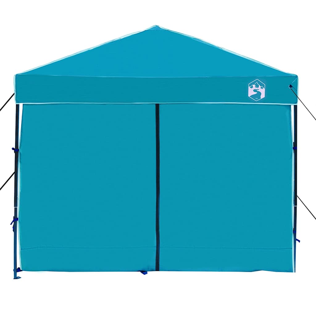 Pop Up Gazebo Tent Blue 243 X 243 X 251 Cm Fabric