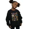 Disney Girls Coco Heads Pattern Sweatshirt