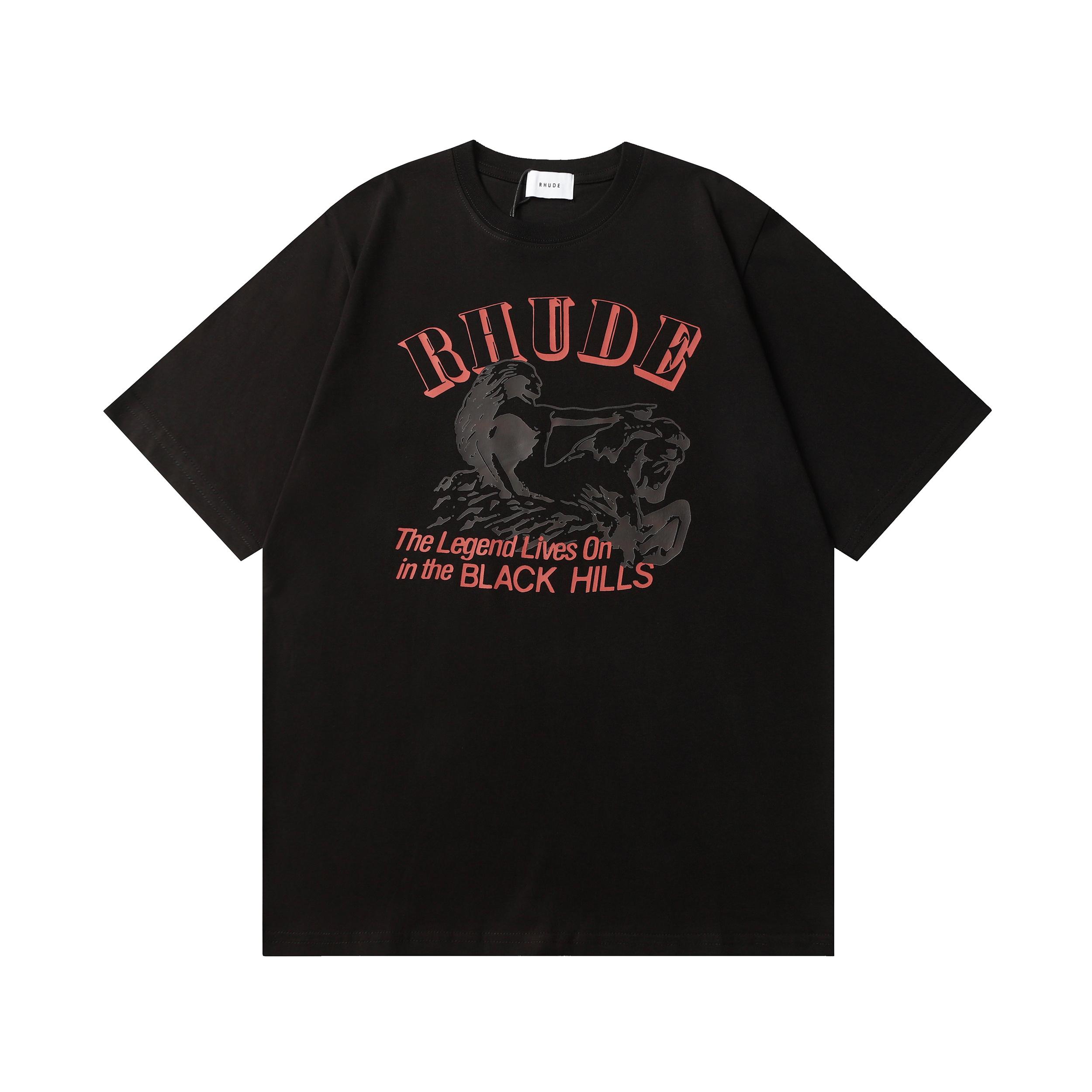 852 Summer Men Women Print Boxy Oversized Cotton Tee 100% Cotton T-shirt S