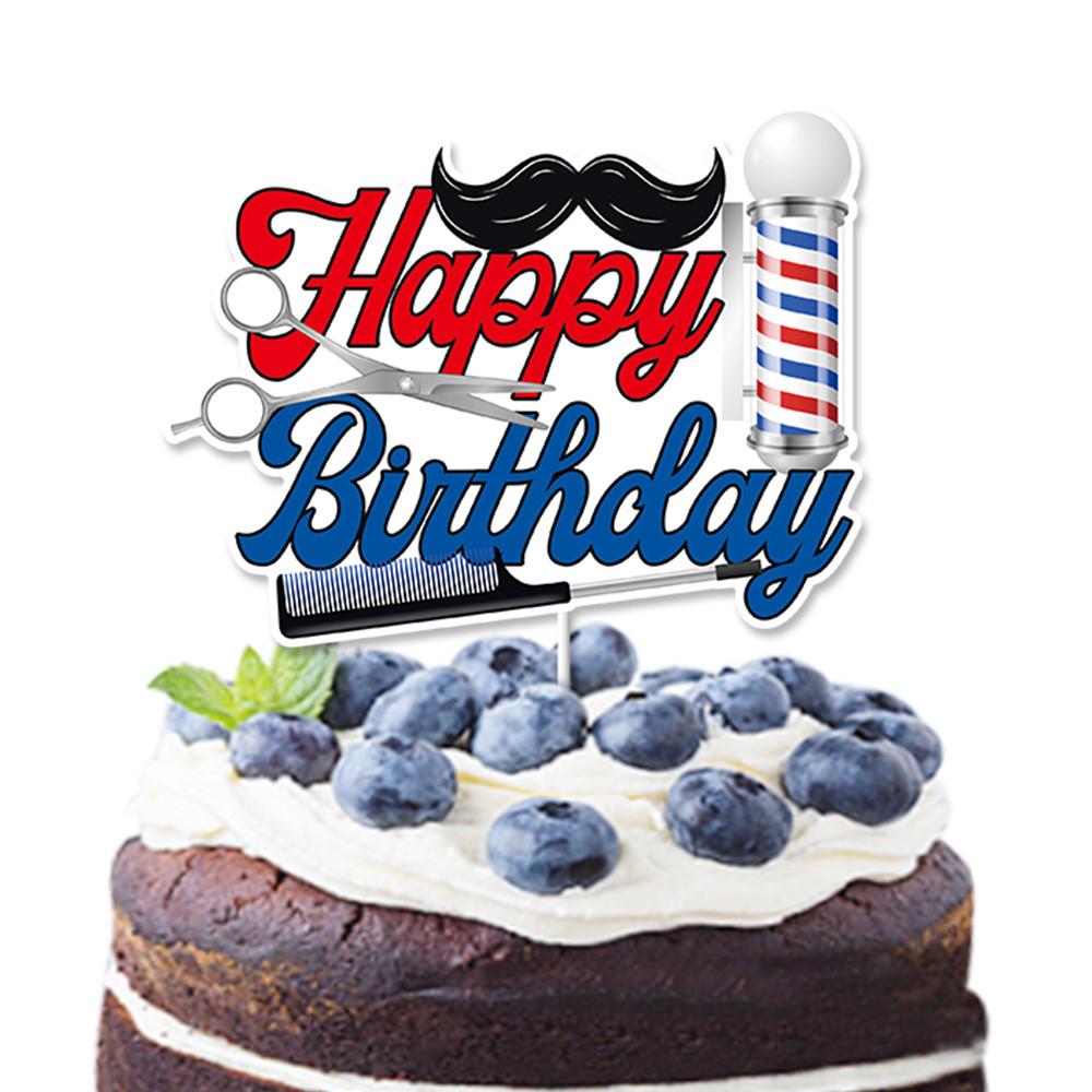 Themed Birthday Hairdresser Cake Decor Plugin For Celebration And Photography