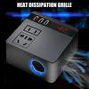 12V 24V To 220V Car Power Inverter 150W With 3 USB Ports Power Adapter For Mobile Device Rapid Charging